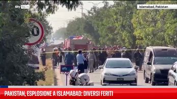Pakistan, esplosione a Islamabad: diversi feriti