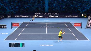 ALCARAZ PUNTO DEL MATCH