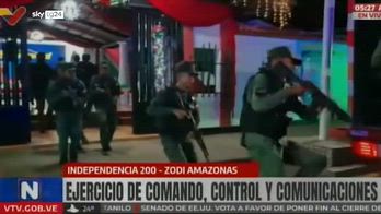 Venezuela, al via la mobilitazione di forze e mezzi militari