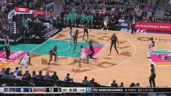 NBA, 46 punti di Steph Curry a San Antonio