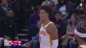NBA, tripla doppia per Jalen Johnson contro Utah