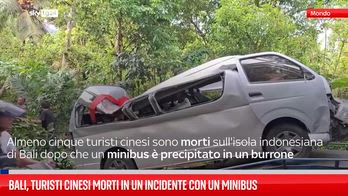Bali, turisti cinesi morti in un incidente con un minibus