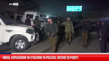India, esplosione in stazione di polizia: decine di morti