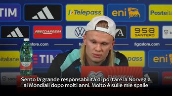 CONF HAALAND SU NORVEGIA AI MONDIALI 15.11 251115_5533738