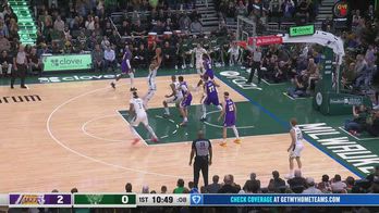 NBA, 32 punti di Giannis Antetokounmpo contro i Lakers