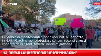 Usa, proteste a Charlotte dopo il raid dell’immigrazione