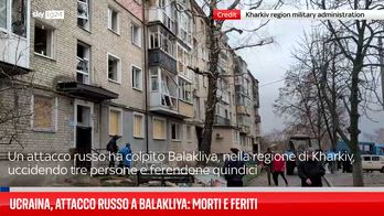 Ucraina, attacco russo a Balakliya: morti e feriti