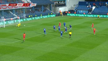 GOL KRSTOVIC MONTENEGRO CROAZIA