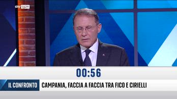 Sky TG24 Il Confronto Campania, gli appelli di Fico e Cirielli