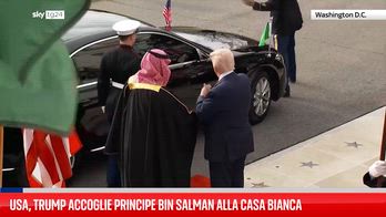 Bin Salman ricevuto alla Casa Bianca