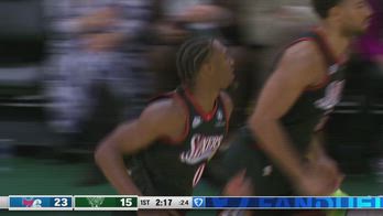 NBA, 54 punti per Tyrese Maxey contro Milwaukee