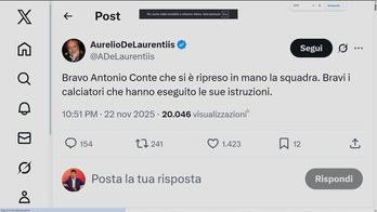 DE LAURENTIIS TWEET