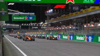 partenza e primo giro