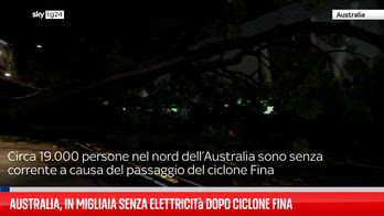 Ciclone tropicale colpisce il Territorio del Nord australiano