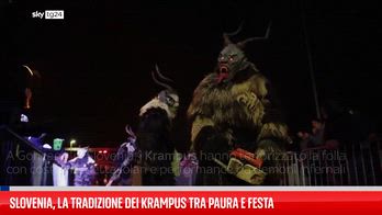 Il Krampus fa emergere il lato spaventoso del Natale in Slovenia