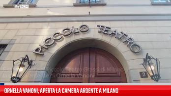 Ornella Vanoni, aperta camera ardente a MIlano