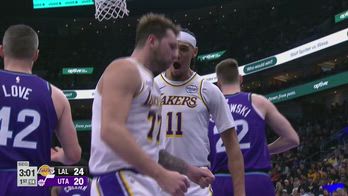 NBA, 33 punti per Luka Doncic contro Utah