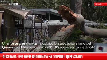 Australia, una forte grandinata ha colpito il Queensland