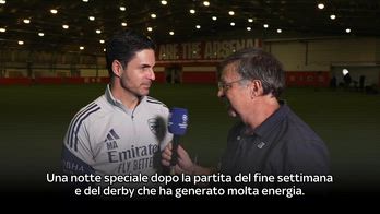 INTV ARTETA ARSENAL PRE BAYERN