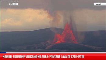 Hawaii, eruzione del vulcano Kilauea