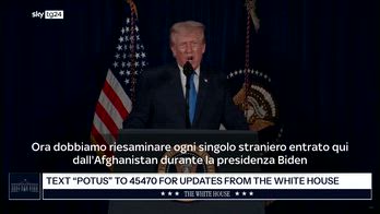 Trump: sparatore entrato in Usa con amministrazione Biden