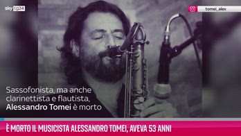 E' morto il musicista Alessandro Tomei, aveva 53 anni