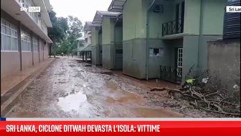 Ciclone Ditwah colpisce lo Sri Lanka
