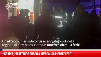 Ucraina, un attacco russo a Kiev causa morti e feriti