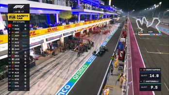 f1 gp qatar verstappen pit stop