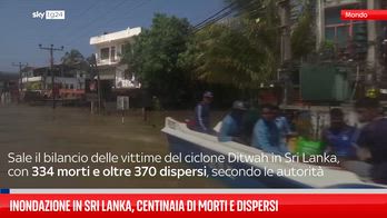 Inondazione in Sri Lanka, centinaia di morti e dispersi