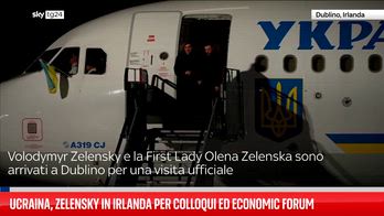 Zelensky arriva in Irlanda