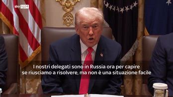 Guerra in Ucraina, Trump: Questo conflitto è un disastro