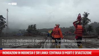 Inondazioni in Indonesia e Sri Lanka: centinaia di morti e devastazione
