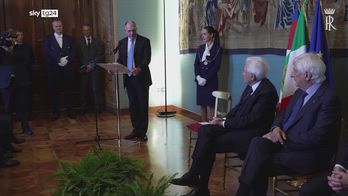 Mattarella riceve gli studenti vincitori del Premio Leonard