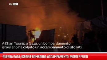 Raid israeliano a Khan Younis