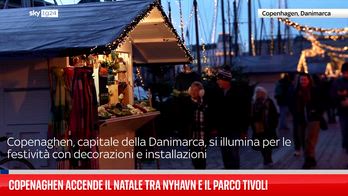 Luci di natale a Copenhagen