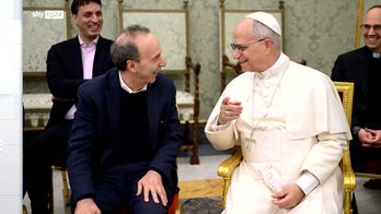 Papa Leone XIV incontra Benigni per il monologo “Pietro, un uomo nel vento”