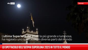 Lo spettacolo dell’ultima Superluna 2025 in tutto il mondo