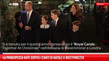 La principessa Kate ospita i canti di Natale a Westminster