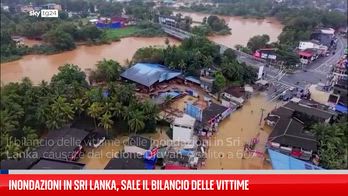 Inondazioni in Sri Lanka, sale il bilancio delle vittime