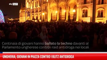 Ungheria, giovani in piazza contro i blitz antidroga