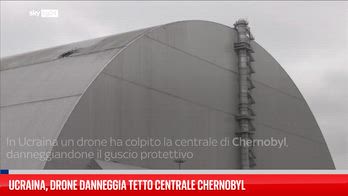 Scudo di Chernobyl compromesso dopo attacco con drone