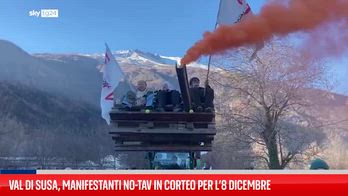 No Tav in marcia da Venaus a Susa per l'8 dicembre