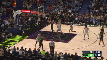 NBA, tripla doppia di Derik Queen contro San Antonio