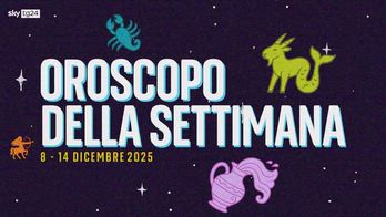 Agenda stellare dall'8 al 14 dicembre