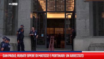 San Paolo, rubate opere di Matisse e Portinari: un arrestato
