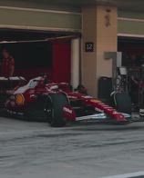 f1 test abu dhabi 2025 leclerc ferrari video