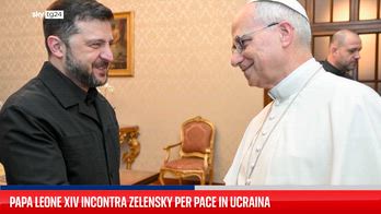 Papa Leone XIV incontra Zelensky per pace in Ucraina