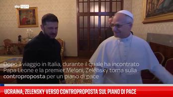 Ucraina, Zelensky verso controproposta sul piano di pace
