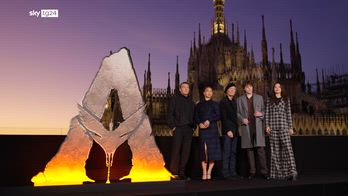 Il cast del nuovo "Avatar" a Milano
